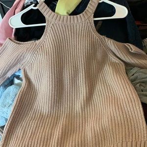 M Off Pink Charlotte Russe Sweater